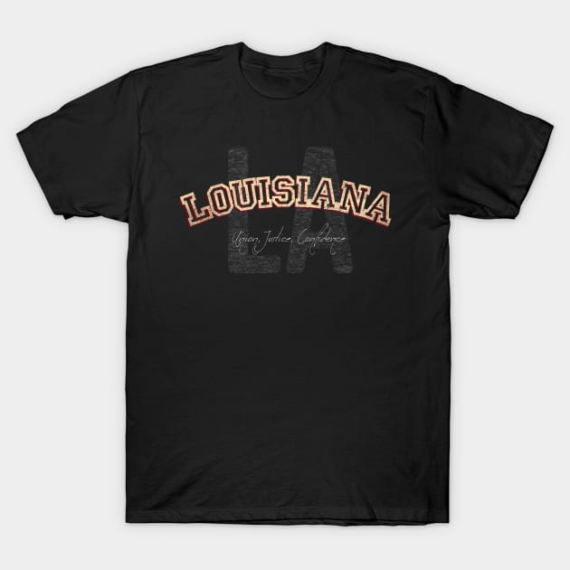 Louisiana Vintage Retro T-Shirt by Hashtagified